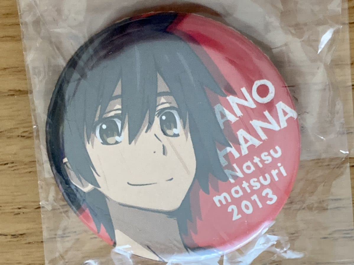 あの花 ＊ 缶バッジ セット あの日見た花の名前を僕達はまだ知らない。』10thアニバーサリー