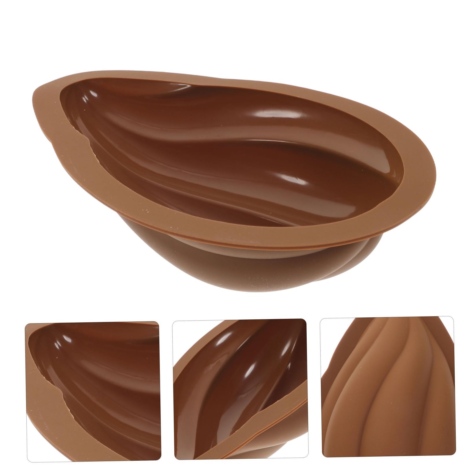 Zerodeko 4piezas Molde De Silicona Para Chocolate De De Pascua Para Galletas y Postres Creativos Molde De Diseño Único y Divertido Para Celebraciones y Actividades De Repostería Familia