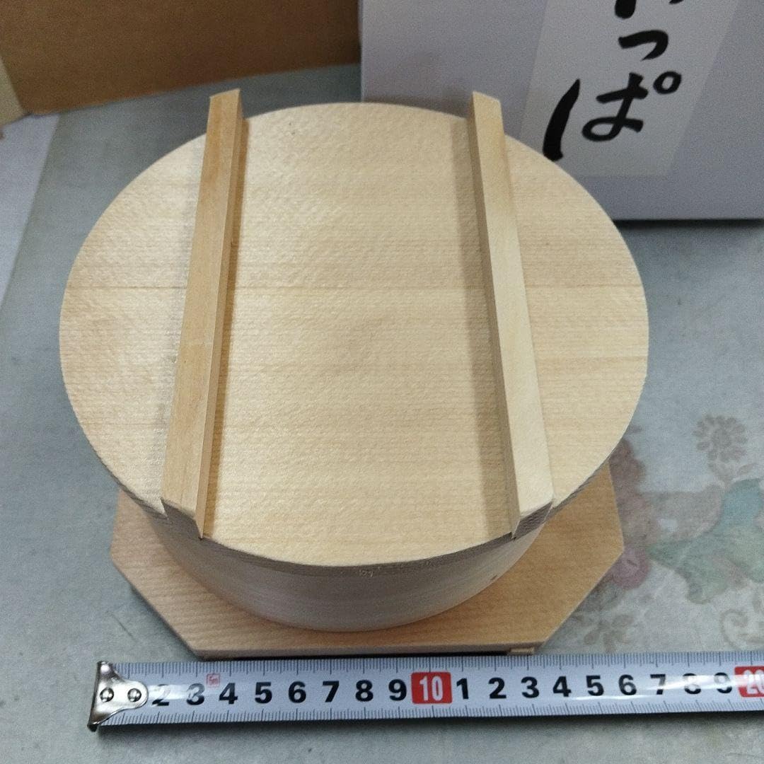 Amazon.co.jp: 足立茂久商店 わっぱせいろ 5寸 : ホーム＆キッチン