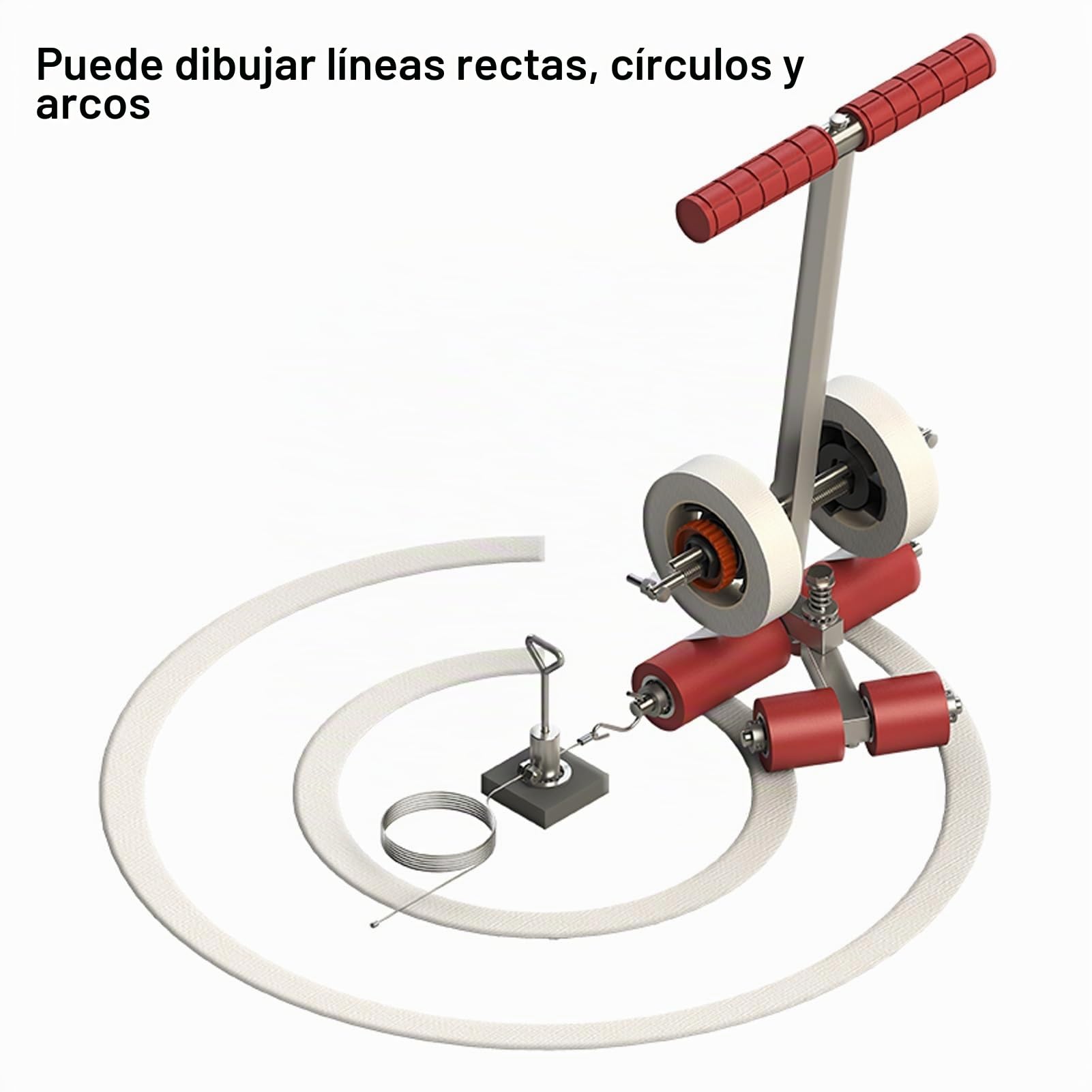 Máquina para Marcar Líneas de Estacionamiento, Aplicador de Cinta para Pisos, Aplicador de Cinta de Pintor, Aplicador de Cinta de Enmascarar, Máquina para Marcar Líneas de Cancha