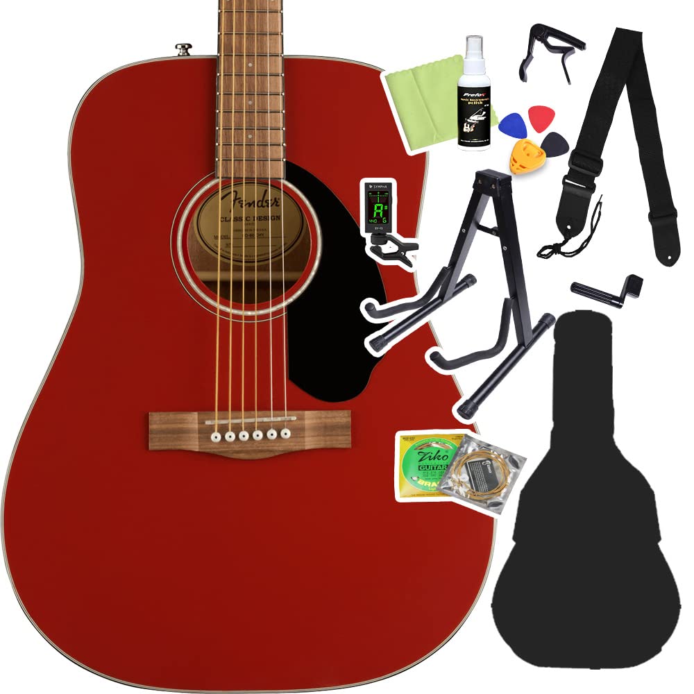 Amazon | Fender FSR CD-60 CHERRY LIMITED EDITION アコースティック 
