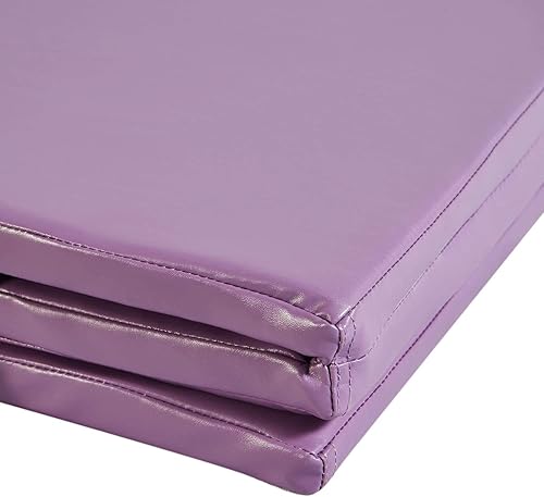 Miniatura 3 de M HI-Mat Tapete plegable de gimnasia para gimnasio, tapete de ejercicio con asas de transporte