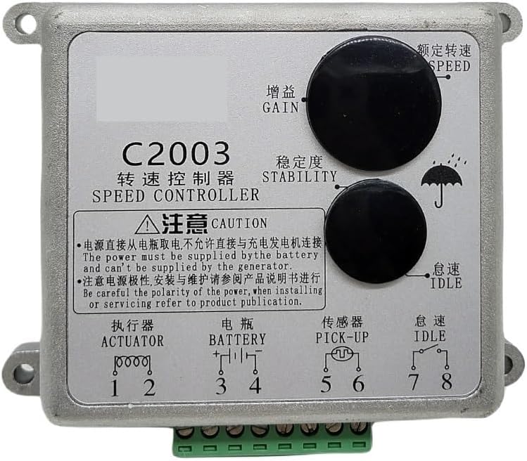 Speed Control Board Generator Speed Controller Engine Electronic Governor C2003