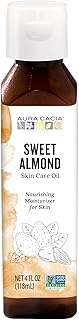 Aura Cacia Sweet Almond Skin Care Oil, 4 Oz (Pack of 1)