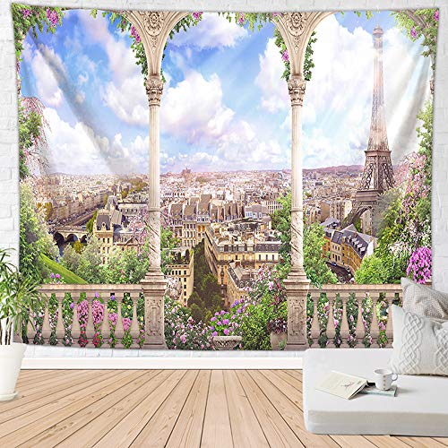 美しい！型絵染『風景画タペストリー』 Amazon.co.jp: [琵琶湖館]美しい風景画タペストリー 部屋の雰囲気が