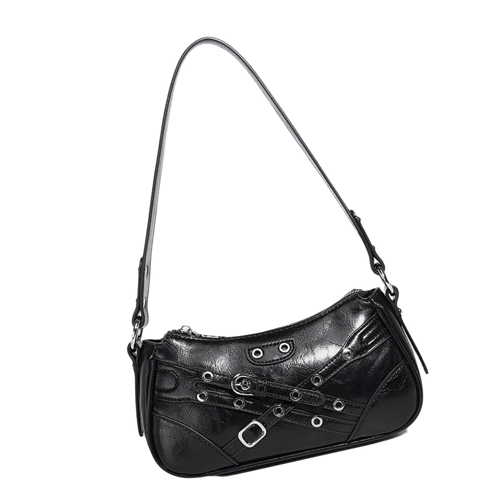 Bolso de hombro para mujer, de piel sintética, a juego, para axilas, otoño, invierno, axilas, compras, para uso diario, para mujer, bolso de mano de piel sintética a juego para viajes