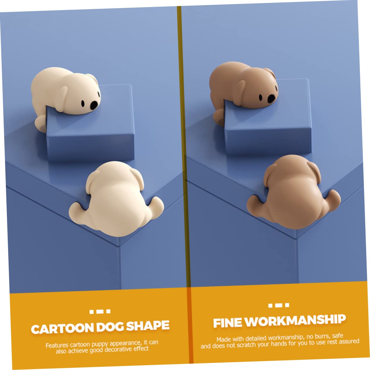 ibasenice 24 Pièces Coin Anti-Collision pour Enfants Coussin d'angle De Sécurité Protecteurs De Meubles Protège-Coins à L'épreuve des Bébés Dessin Animé De Bébé Gel De Silice Bord