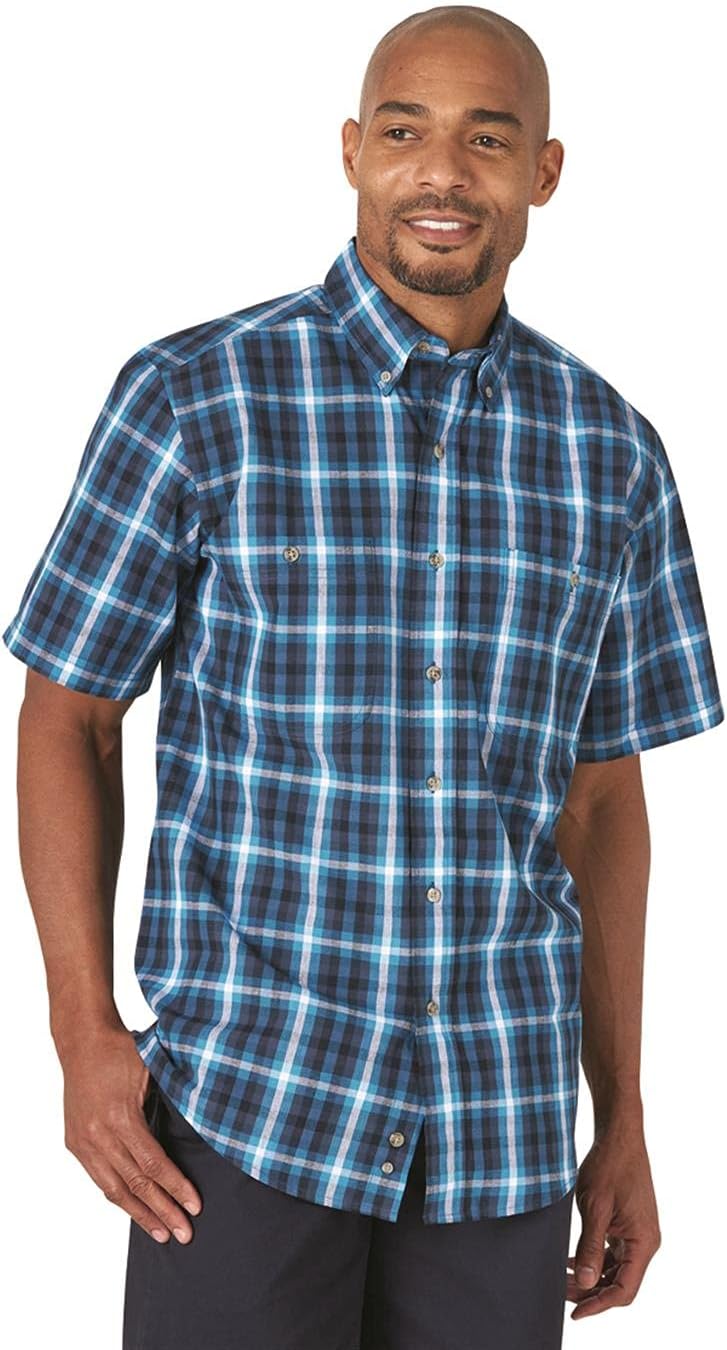 Wrangler Men's Blue Ridge Plaid Shirt