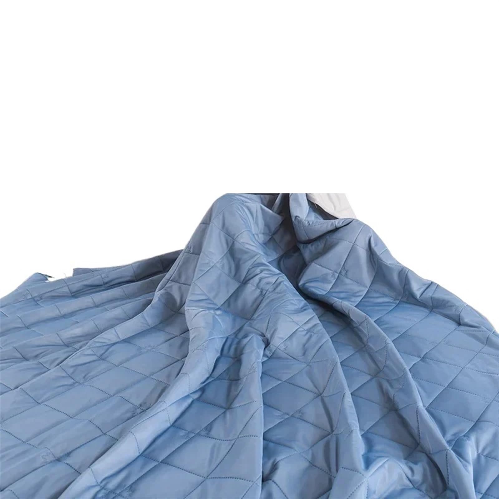 EYRMQWJPC Cool Lightweight Blanket, Summer Ice Cooling Blanket Breathable Lightweight Multicolor 150x200cm 200x230cm(Blue,200X230cm)