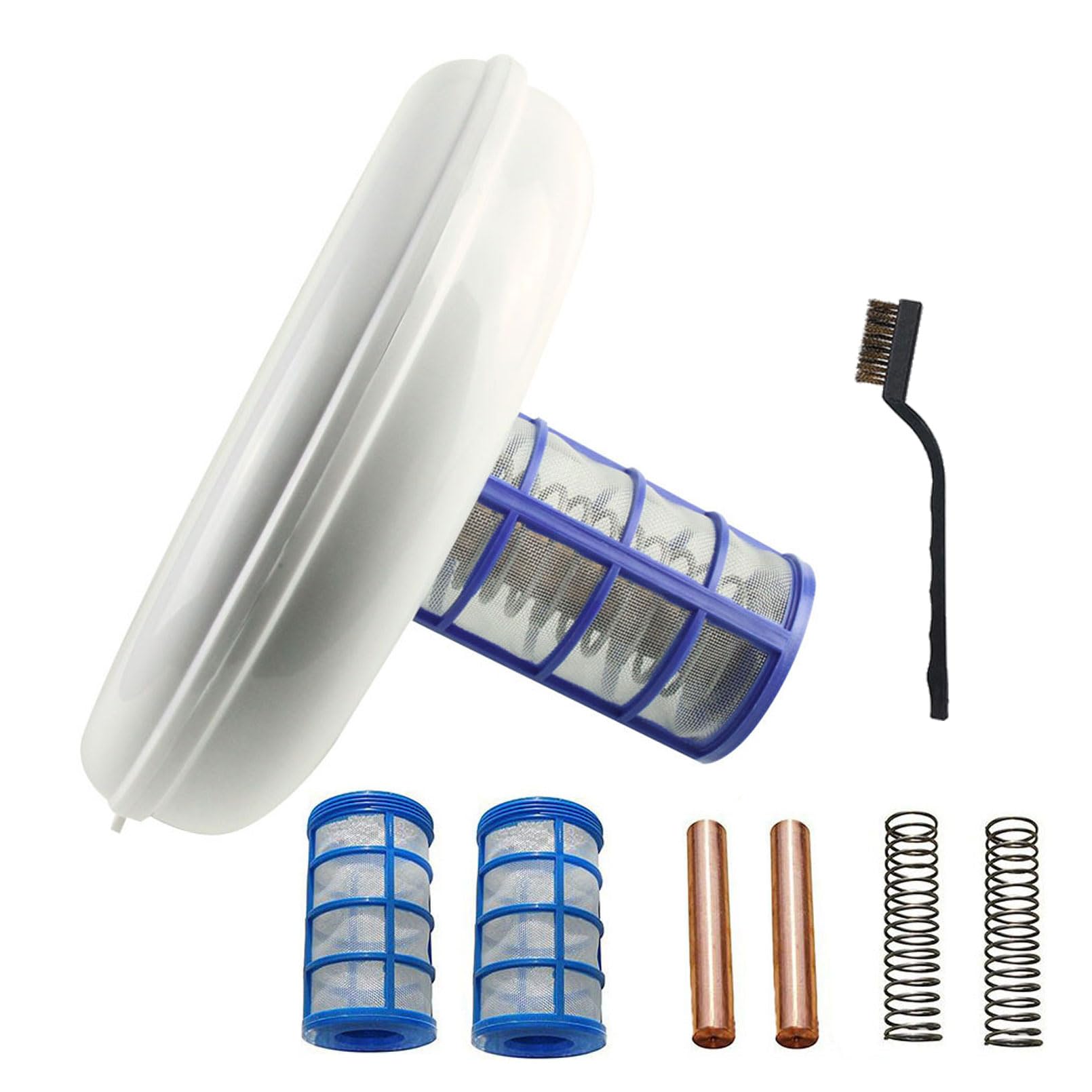 Ionizador solar para piscina, limpiador y purificador de agua sin cloro, ecológico, capacidad de 45,000 galones, flotadores, compatible con ionización de cobre
