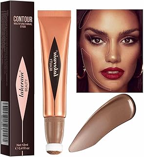 Líquido - Maquiagem Líquido para Bochechas 3 em 1,O maquiagem iluminador versátil adiciona brilho e combina sem esforço Caneta iluminadora contorno para bochechas Fassme