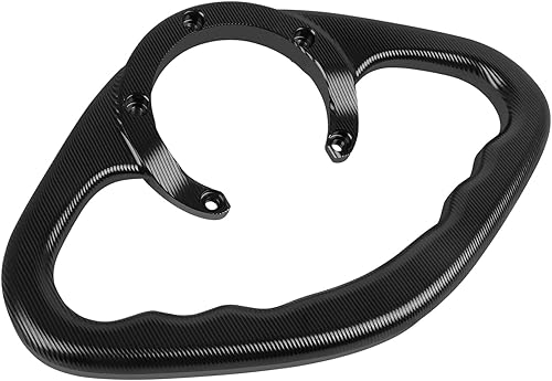 HAONEL Manija del tanque de combustible de la motocicleta trasera del pasajero de la motocicleta reemplazo de aluminio para Yamaha R6 R1 MT09 MT07