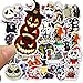 BLOUR 50 pcs Cauchemar Avant noël Halloween Film Autocollant Pack Fans Anime Paster Cosplay Scrapbooking Bricolage téléphone Portable décoration