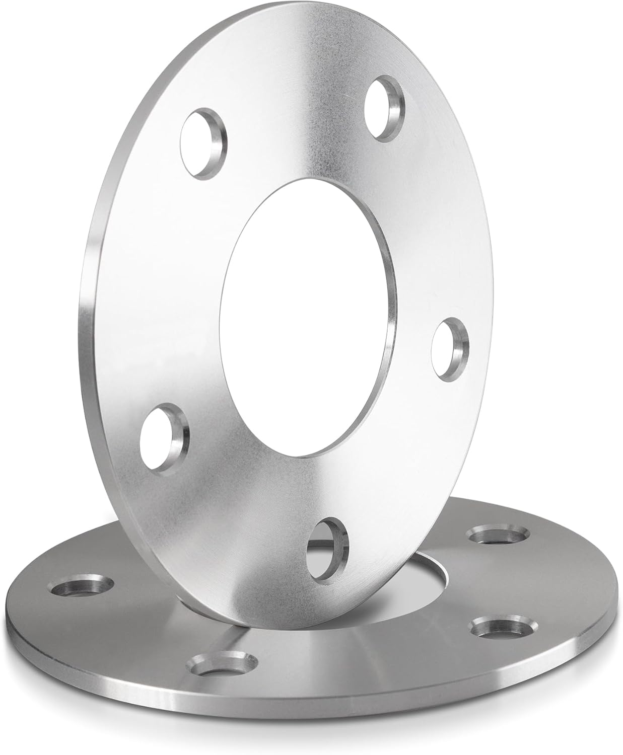 3mm (1/8") Wheel Spacers Hubcentric 5x4.75 Compatible For Camaro 1982-2002, Corvette 1984-2019, Blazer 1987-2005, S10 1982-2004, Pontiac Firebird 1982-2002, Trans Am 1984-1997 (2pc 70.3mm) Anodized Silver 3mm (2pc)