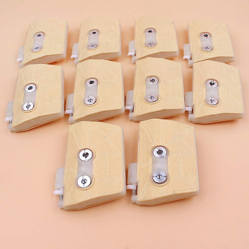 10 unids/Lote Filtro de Aire Compatible con STIHL 038 MS380 MS381 MS 380381 repuestos de Motosierra de Gasolina 11191201607