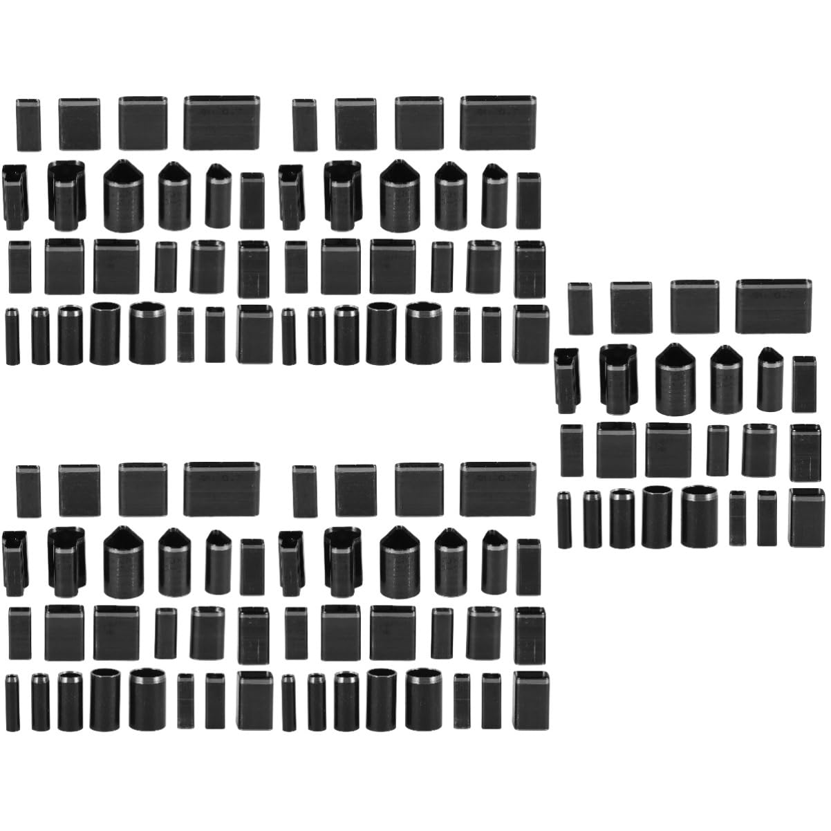 Sewroro 120piezas Puncher De Cuero Hueco Herramienta Para Artesanía Cuero Diferentes y Diseños Para Crear Únicos Proyectos
