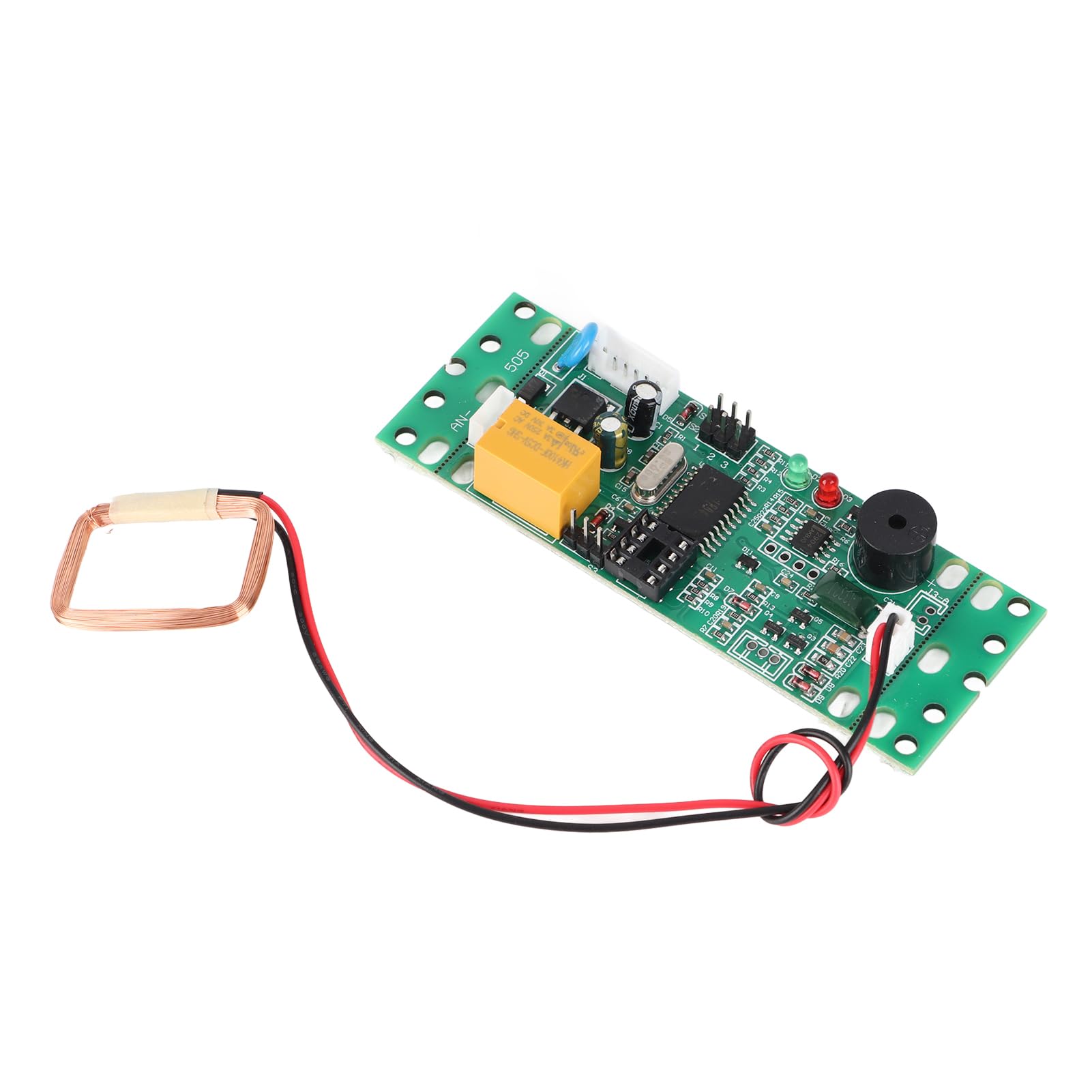 Generic Módulo de Control de Acceso de 125khz, Lector Integrado de Rendimiento Estable con Diagrama de Cableado para Cerraduras de Controlador de Acceso de 9-12V