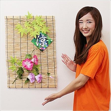 Amazon 夏装飾 朝顔和風ミニスダレ W45cm あさがお 飾り付け ディスプレイ 8078 おもちゃ おもちゃ Amazon 夏装飾 朝顔和風ミニスダレ W45cm あさがお 飾り付け ディスプレイ 8078 おもちゃ おもちゃ