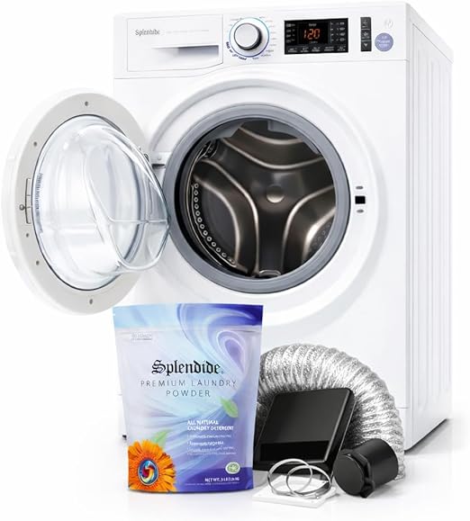 Splendide Washer Dryer Combo for RV – Vented 15lb All-in-One