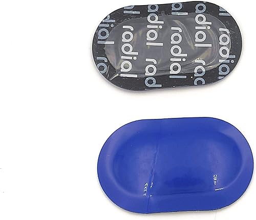 100 piezas XTMC V-1100 Parche radial ovalado pequeño universal de reparación de neumáticos parche frío para coche de pasajeros 1 38 pulgadas x 2 38