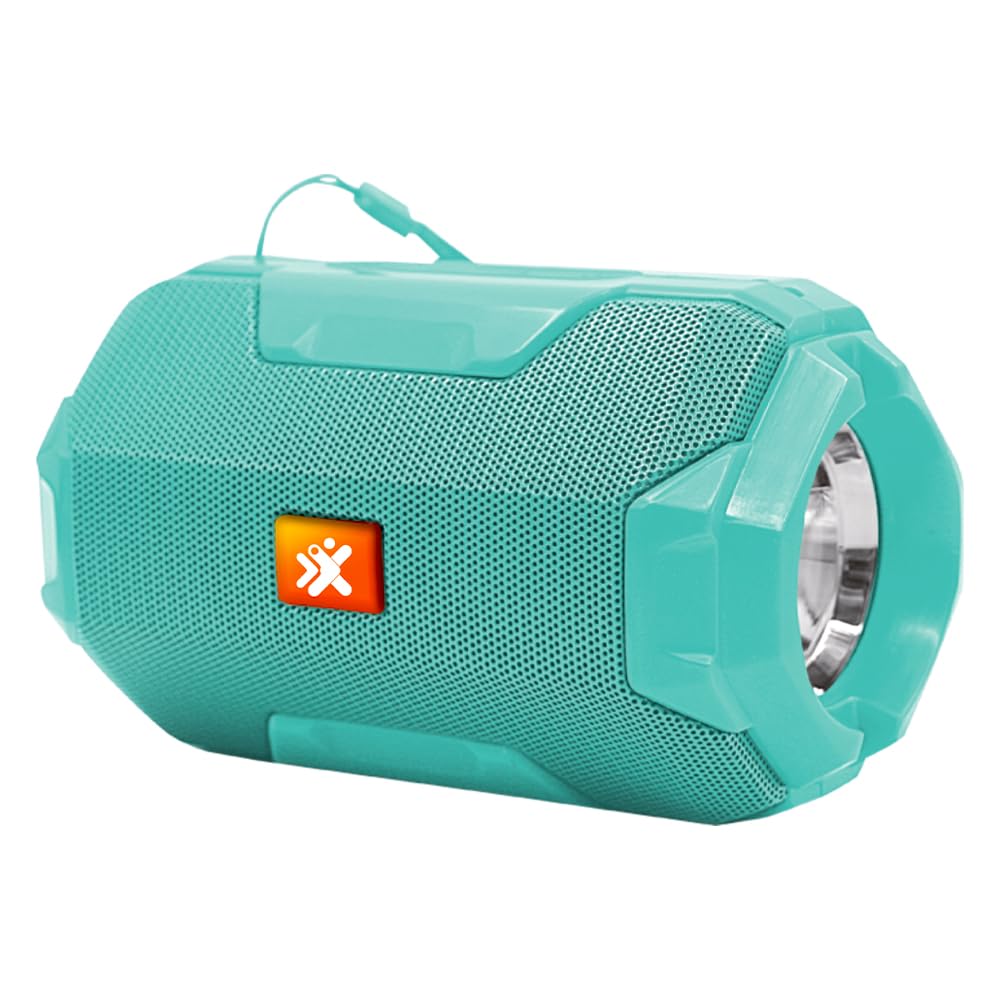 NEXTGEN High Bass 5W Output 52mm Speaker Dynamic Sound Bluetooth V5.0 Upto 6 Hours Playtime ABS+PC Material with Torch Light & Belt Portable Bluetooth Speaker (Teal) (B0D2J2DR5W) Amazon Price History, Amazon Price Tracker