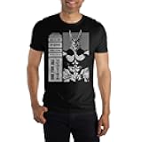 MHA My Hero Academia All Might One for All Men's Black Graphic Tee Shirt