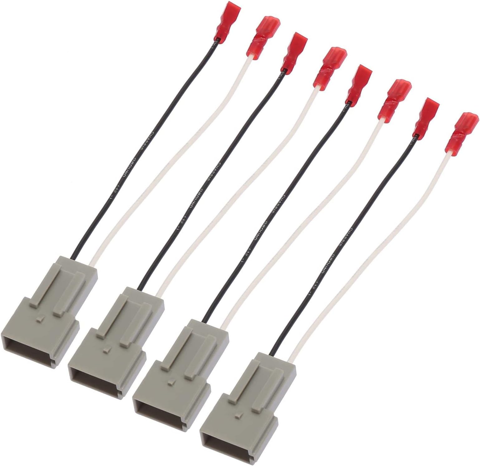 4 Stück Lautsprecher-Kabelbaum Ersatz Für Ford & Lincoln - Türlautsprecher Adapter 72-5600 | Plug & Play