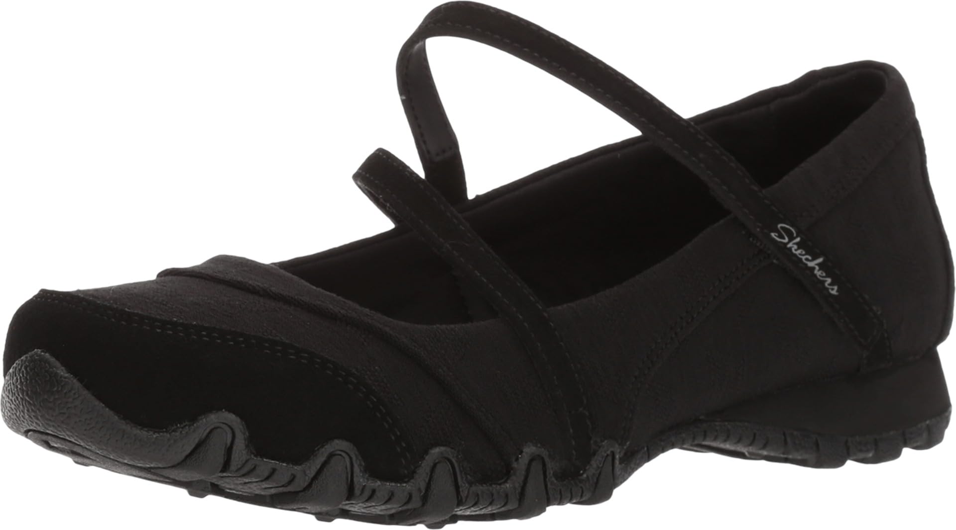 SkechersWomen's Bikers Mc-Get Up Mary Jane Flat