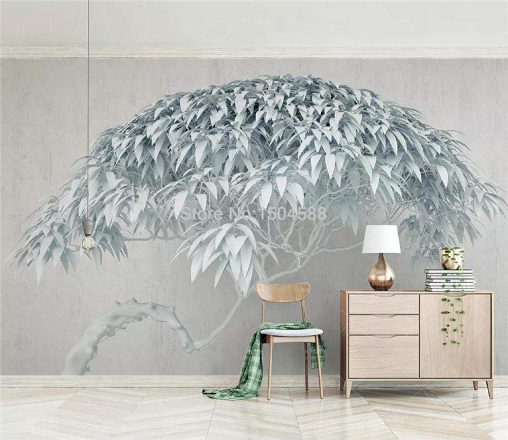 Papier peint mural 3D abstrait grand format pour décorer la chambre moderne