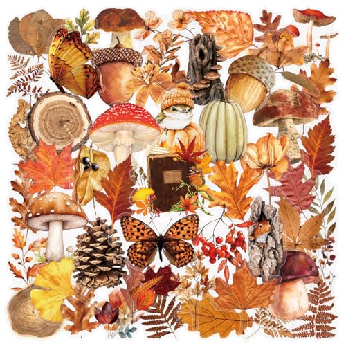 pet Stickers (Autumn forest-50)
