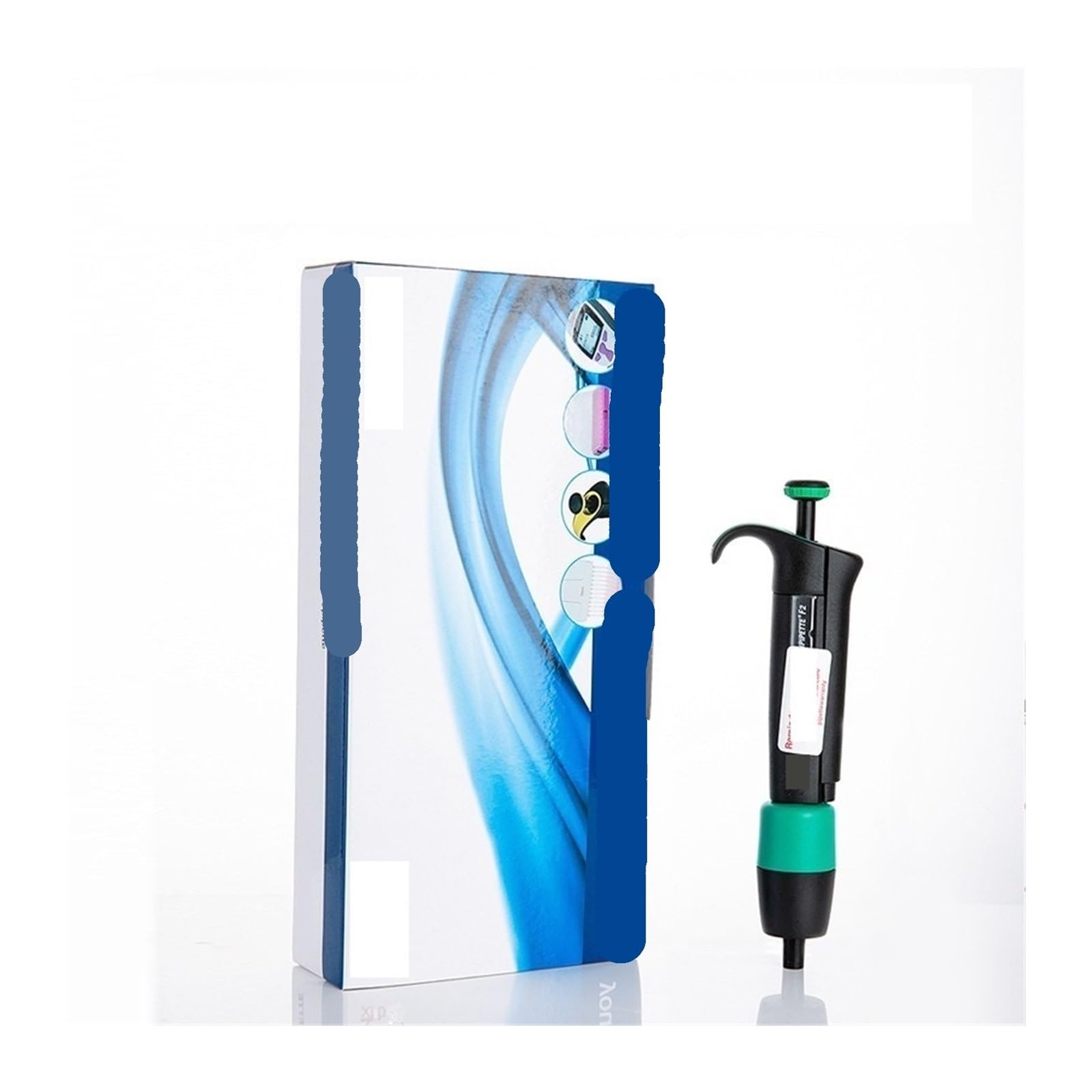 Micropipeta, Pipeta, Pipetas térmicas Multicanal Canal único Ocho canales Punta de pipeta micromanual ajustable(8-channel 1-10uL)