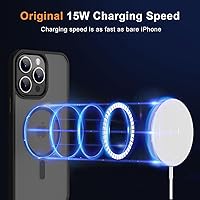 Vista 350 de MOCCA - Funda magnética resistente para iPhone XR de 6.1 pulgadas, compatible con MagSafe, funda con protección contra caídas de grado militar