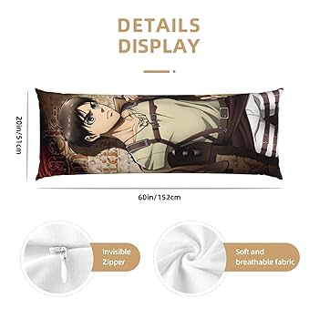 進撃の巨人　抱き枕カバーA　エレン・イェーガー　新品未開封品 Amazon.co.jp: Shingeki no Kyojin 抱き枕 アニメ 枕カバー 進撃