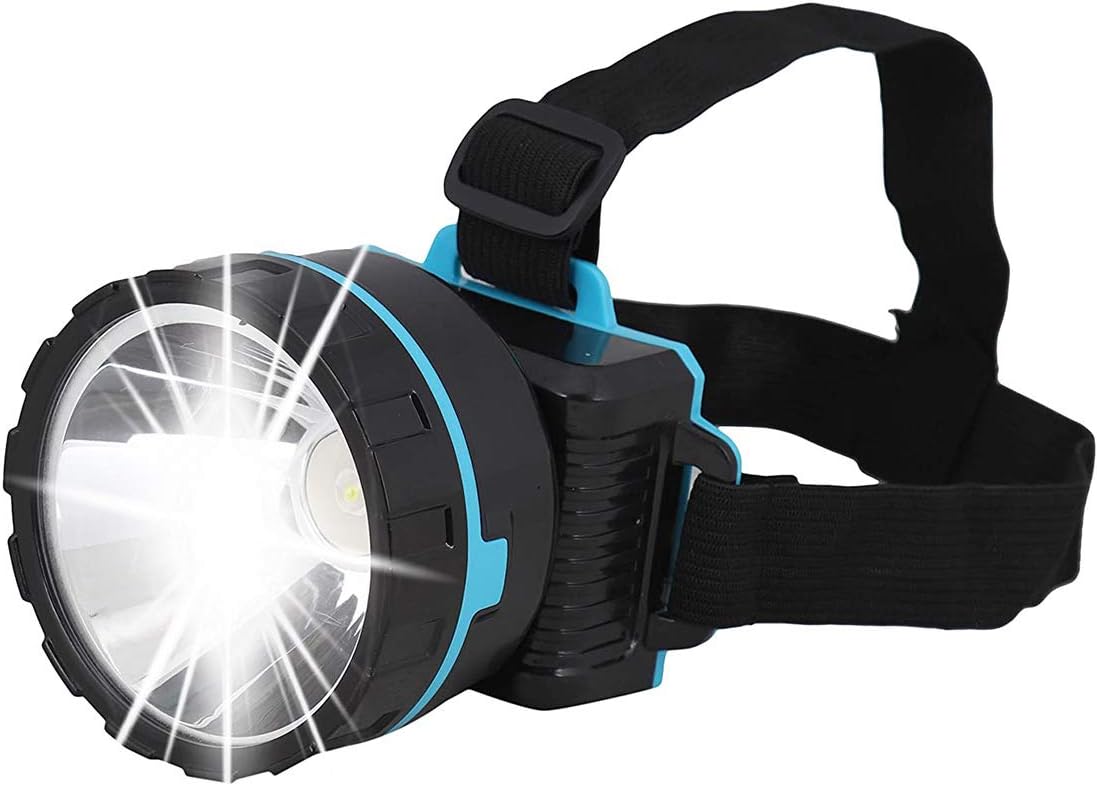 AkariMetal Rechargeable Head Light Torch, Colour As Per Availability, Pack of 1