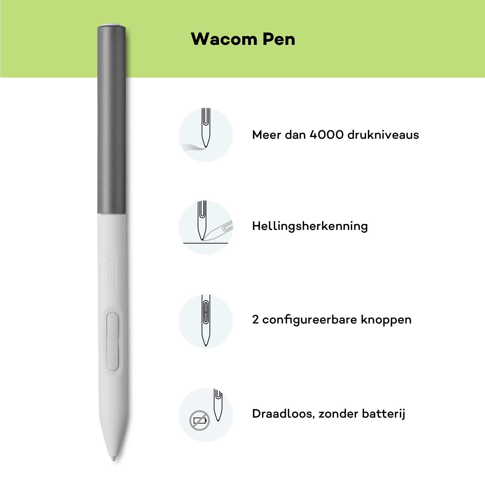 Wacom One 12-tekentablet met een 11,6” scherm, Full-HD 99 Wacom One 12-tekentablet met een 11,6” scherm, Full-HD 99