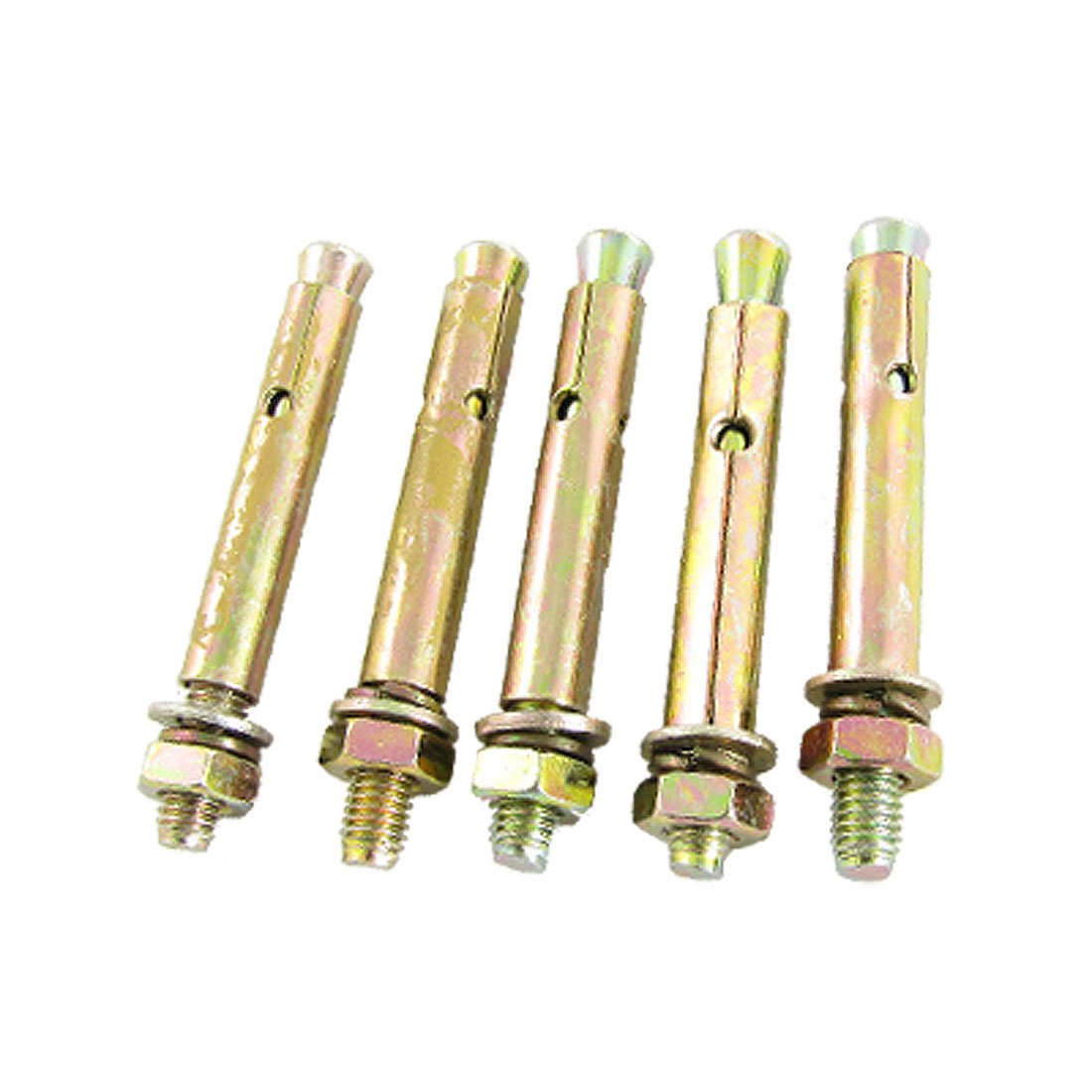 uxcell Pernos de Expansión M8 x 80mm Hexagonal 5 Pcs