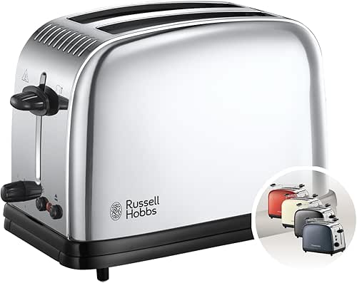 Russell Hobbs Grille Pain [Pour 2 Tranches] Victory Acier Inox