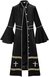 Clergy Robes Women Minister Pastor Clergy Church Robe Flared Sleeves Mass Vestments