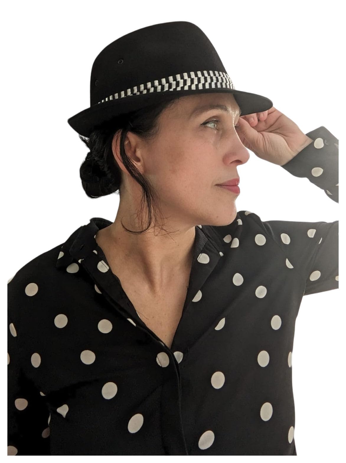 Sombrero Ska/Pork Pie/XL / 60cm / Negro