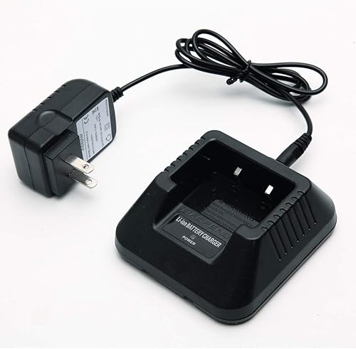 Baofeng Cargador original para radio bidireccional BAOFENG UV-5R BF-F8HP UV-5X3 5RA 5RB 5RC 5RD 5RE 5REPLUS (cargador de escritorio)
