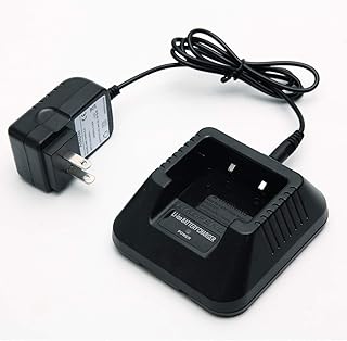 Baofeng UV-5R Charger for BAOFENG UV-5R BF-F8HP M-5RX UV-5X3 5RA 5RB 5RC 5RD 5RE 5REPLUS Two Way Radio (Desktop Charger)