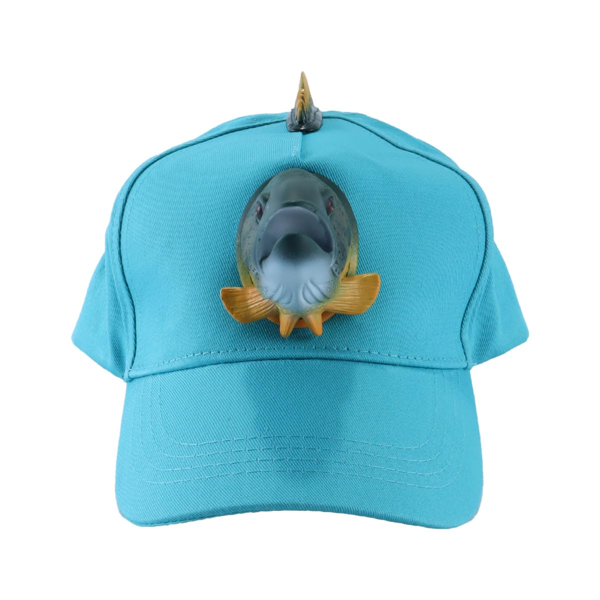 Alide Gorra de béisbol con diseño de pez 3D, novedosa Gorra de béisbol con diseño de Animal, Transpirable, Informal, para Exteriores, Fiestas y Uso Diario.
