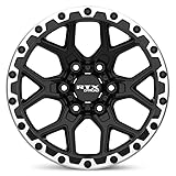 20x9 inch Custom Wheel - Gloss Black Milled with Machined Lip Offroad Design Aluminum Alloy Rim Offroad Bolt- Pattern 6x139.7 mm Offset 20 mm