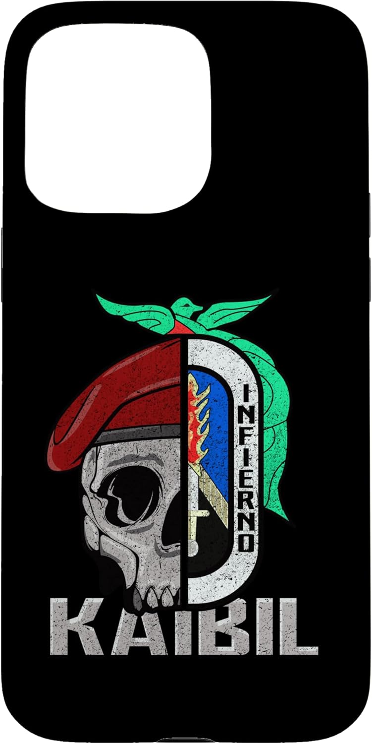 Kaibil Kaibiles Special Force Guatemalan Army Patriot Case for iPhone 15 Pro Max