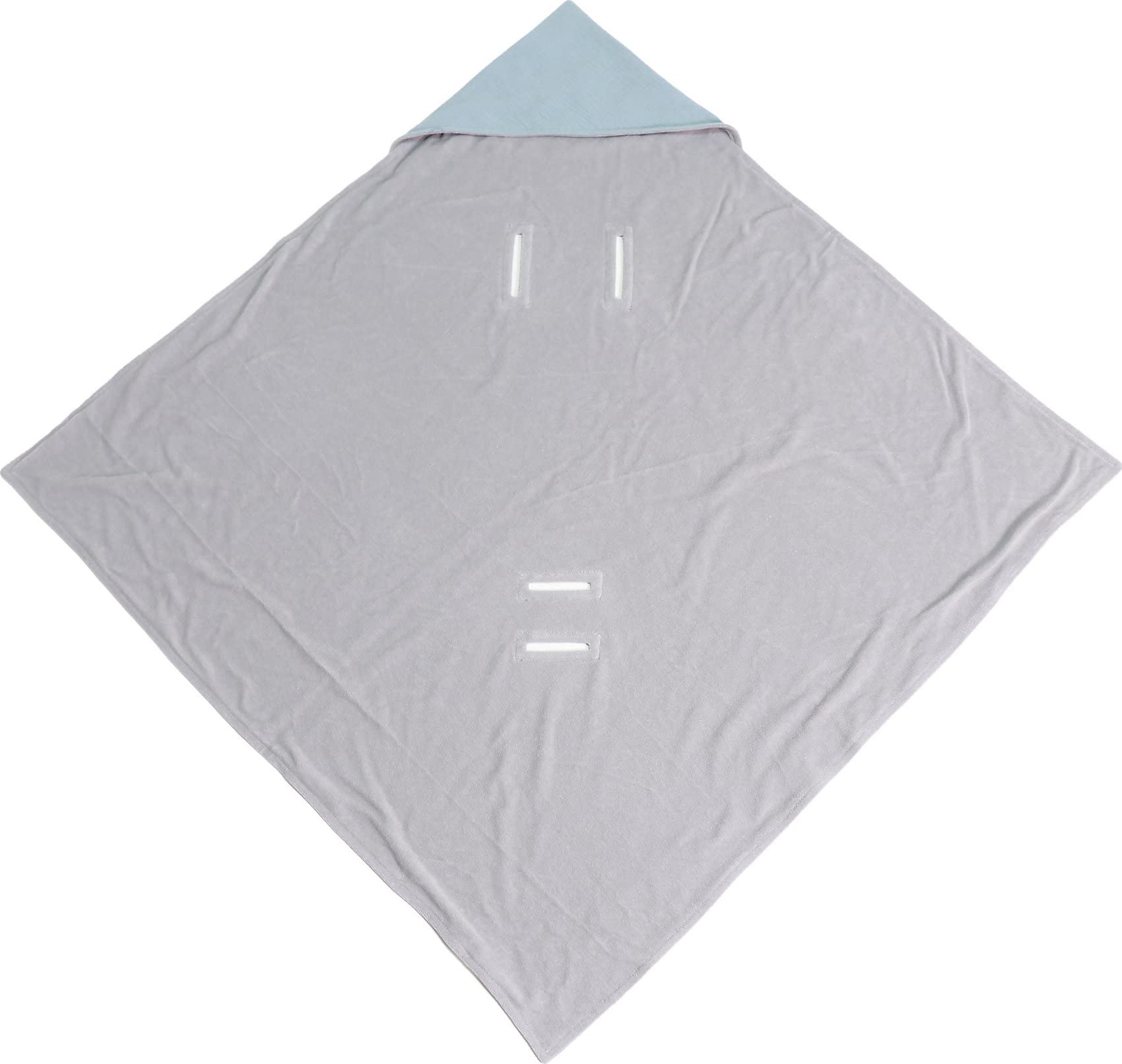 Kaiser 65312556 Sunny Winterdecke Summer Beach Winterdecke für Baby/Autositz Sommer- oder Ganzjahresdecke 100% Baumwolle Slit Green