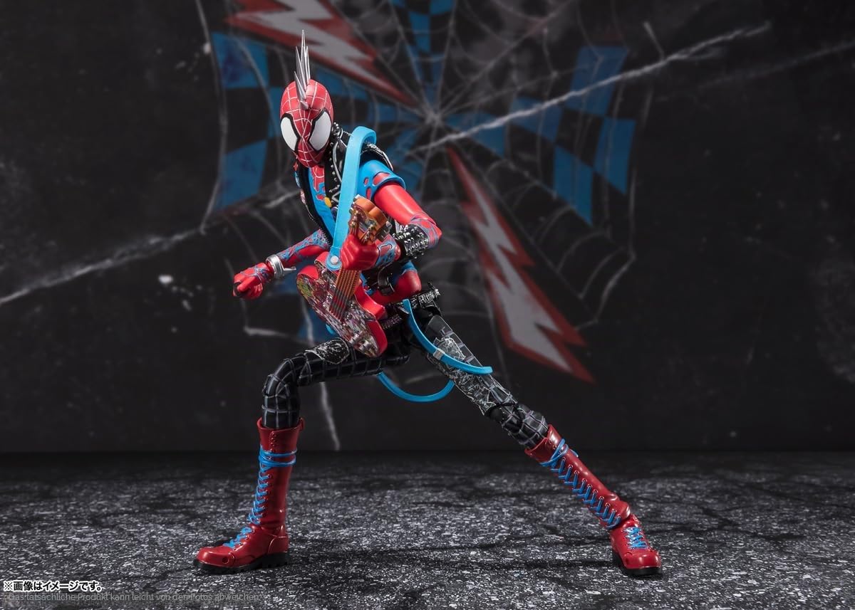 TAMASHII Nations - Spider-Man: Across The Spider-Verse - Spider-Punk, Bandai Spirits S.H.Figuarts Actionfigur