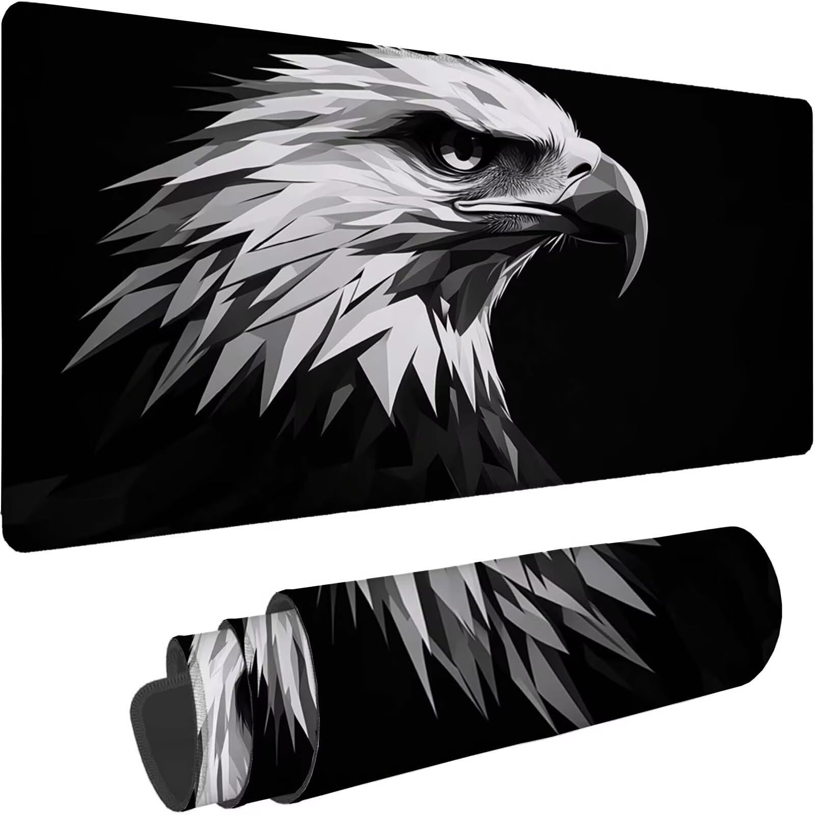 Tappetino Mouse 900x450mm | Superficie Ultra-Liscia | nero 0-z306