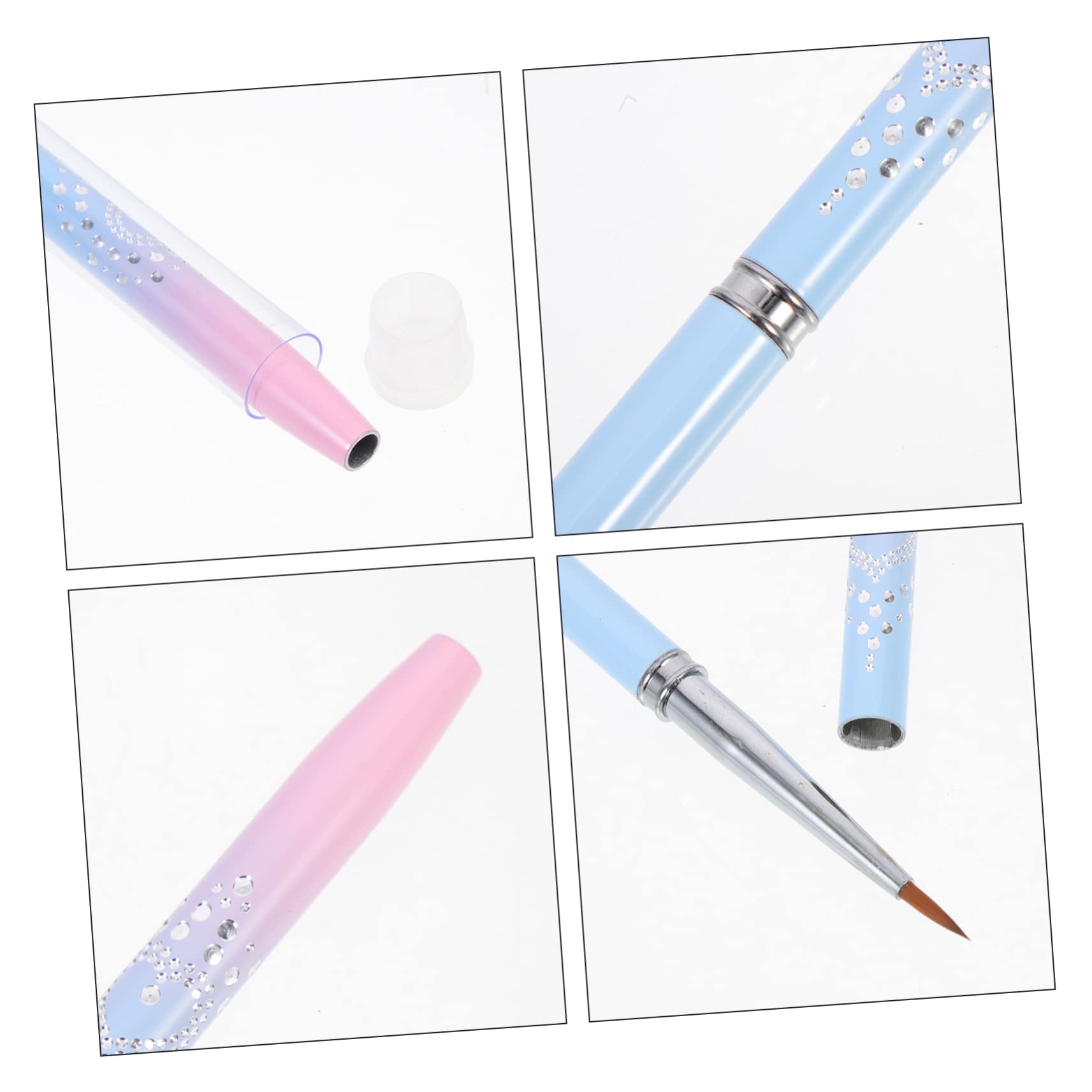 Healeved 15pezzi Pennarelli Per Nail Art Professionali Di Pennelli Per Unghie Per Disegni Creativi Per Manicure e Decorazioni Facili Da Usare e Portatili Per Tuo Salone o Casa