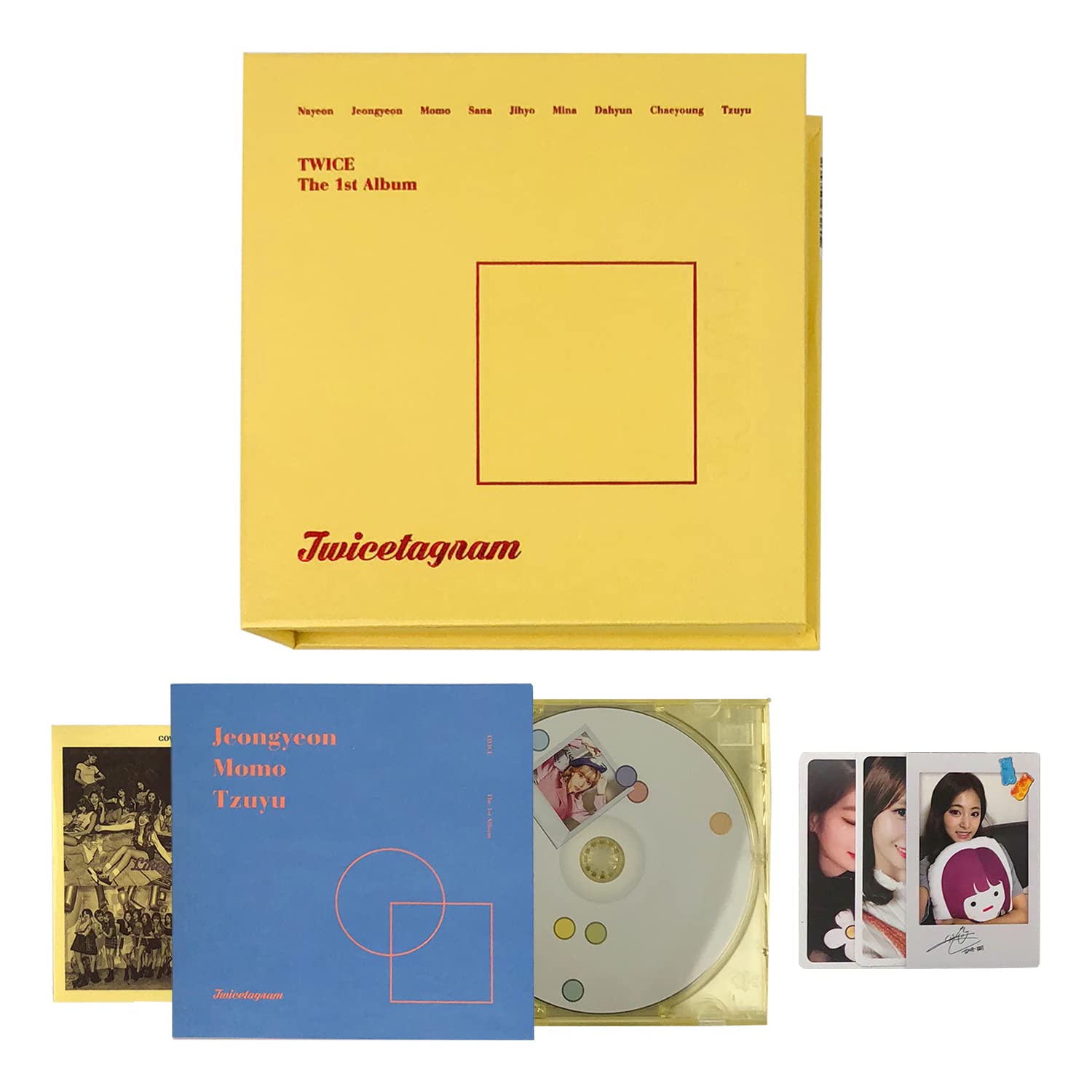 Amazon.co.jp: TWICE - 正規1集アルバム[TWICETAGRAM] (B Ver 