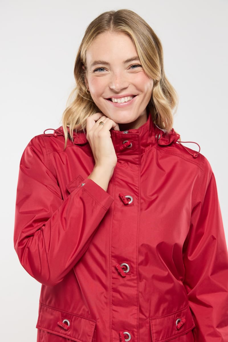 Armor Lux Damen Regenjacke im Marine-Stil Audierne Parka